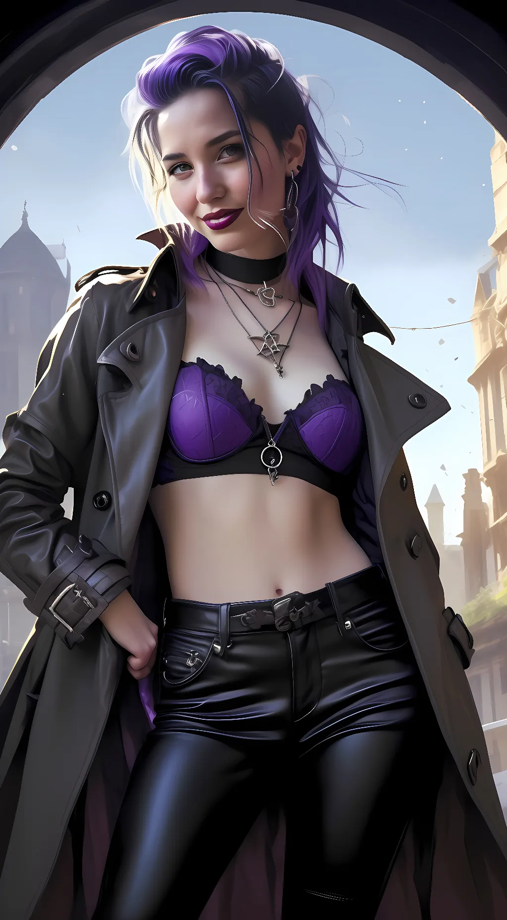 ai character: Gothika background
