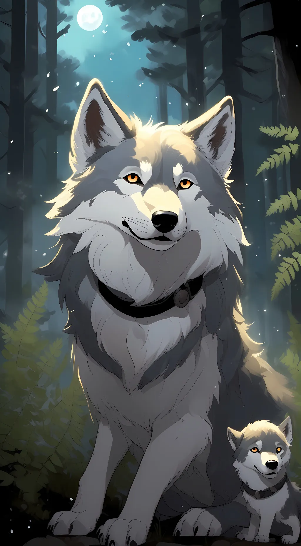 ai character: Fern background
