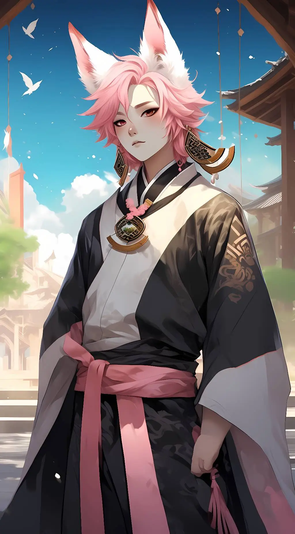 ai character: Kenji Shimada background