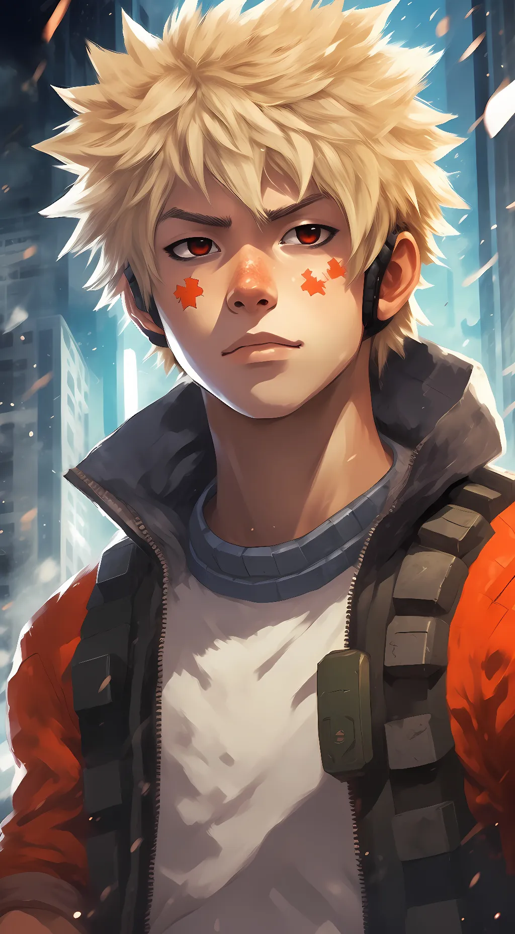 ai character: Bakugo background