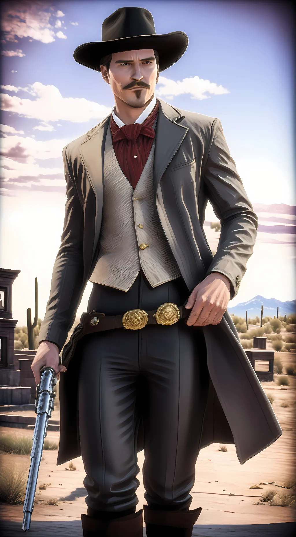 ai character: Doc Holliday background