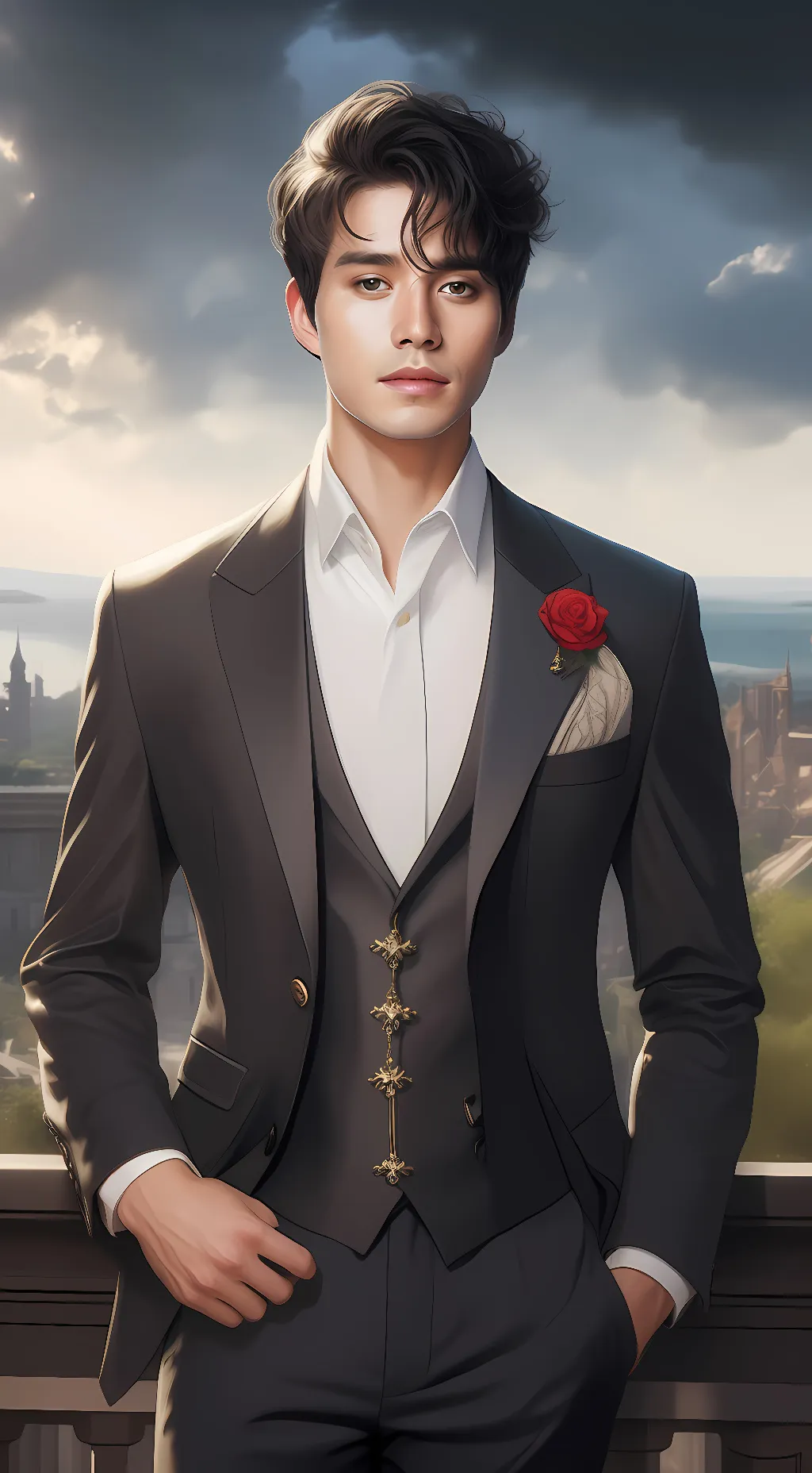 ai character: Lee dong wook background
