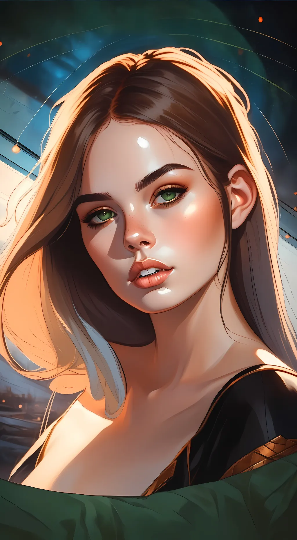 ai character: Bella background