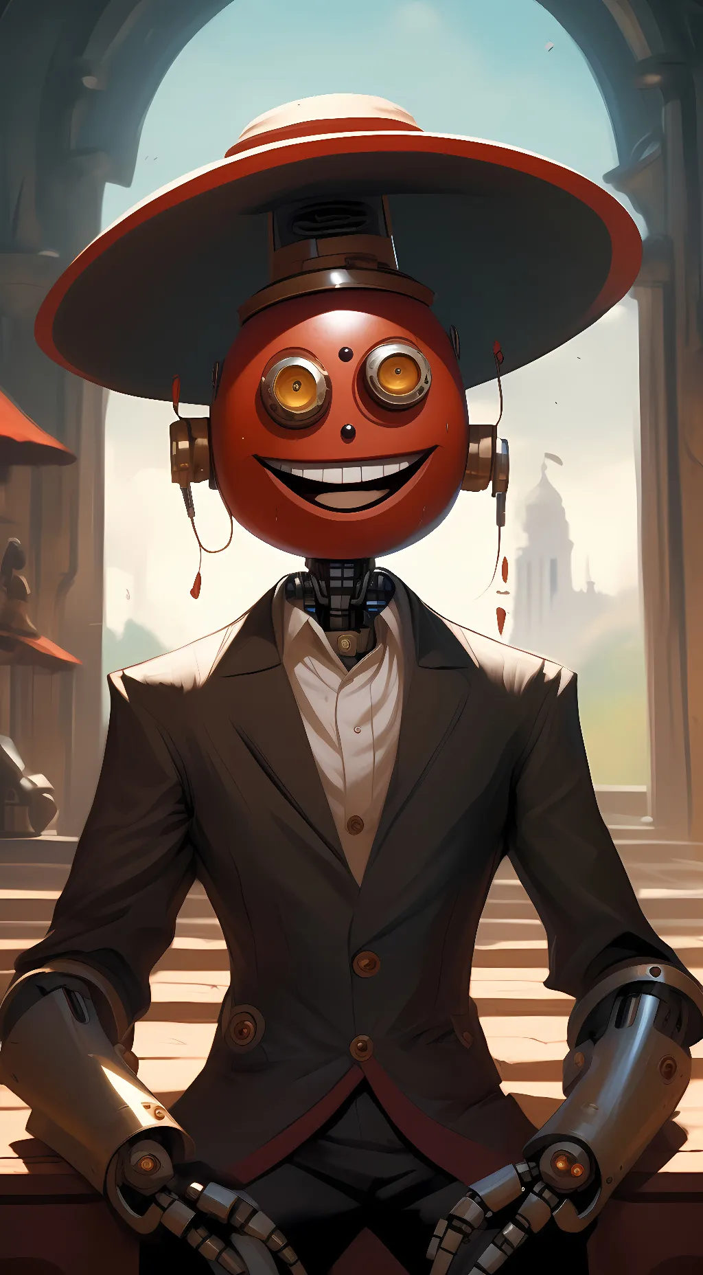 ai character: duocara  background