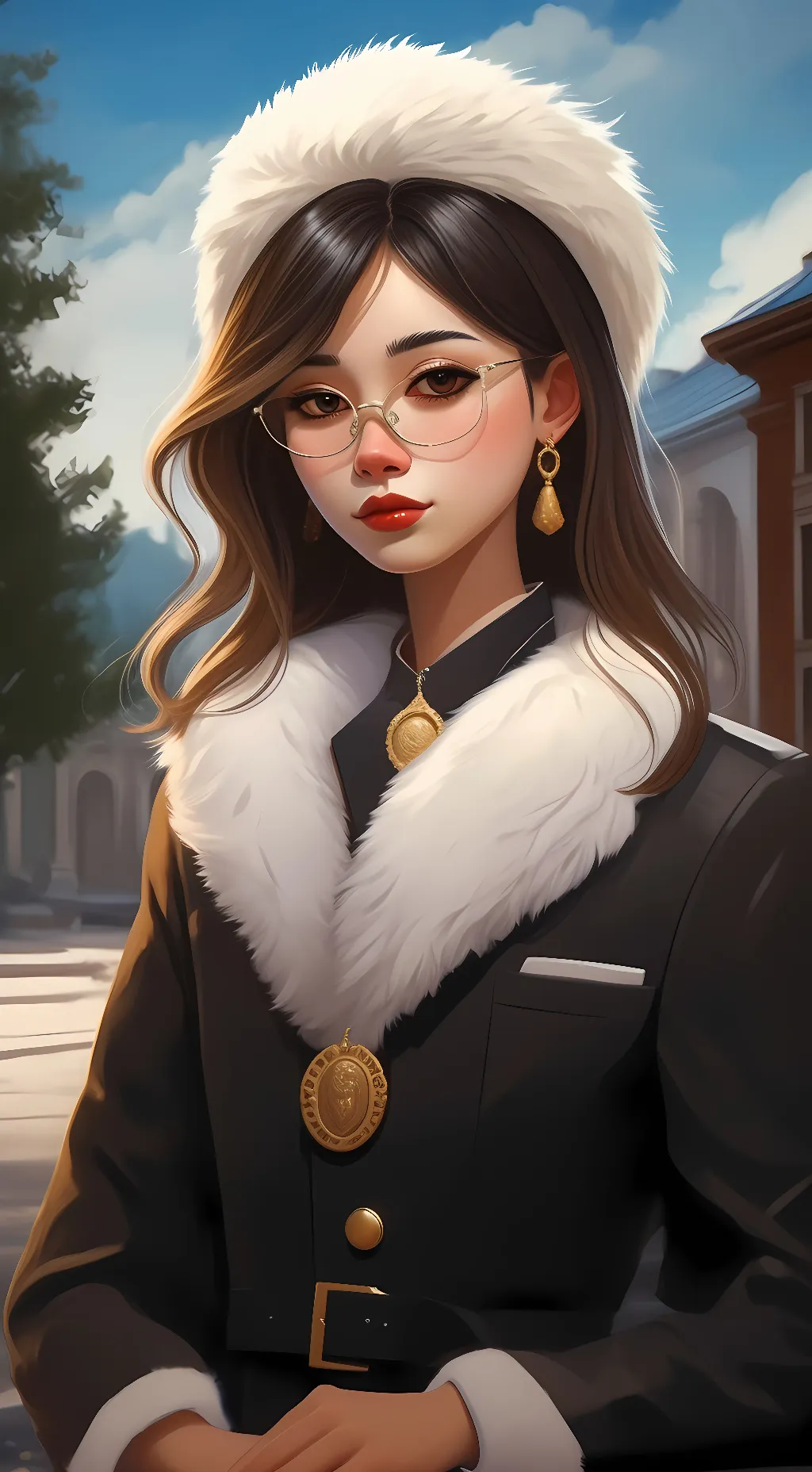 ai character: Olivia  background