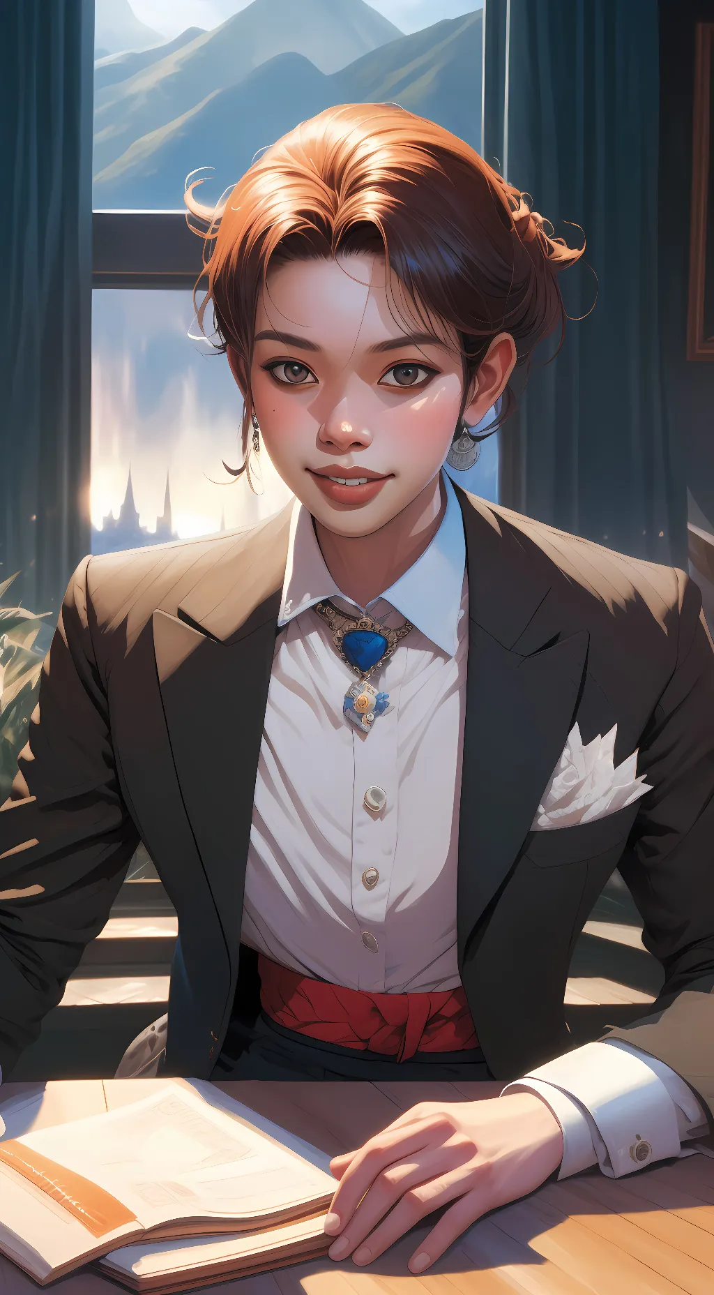 ai character:  your trans gf background