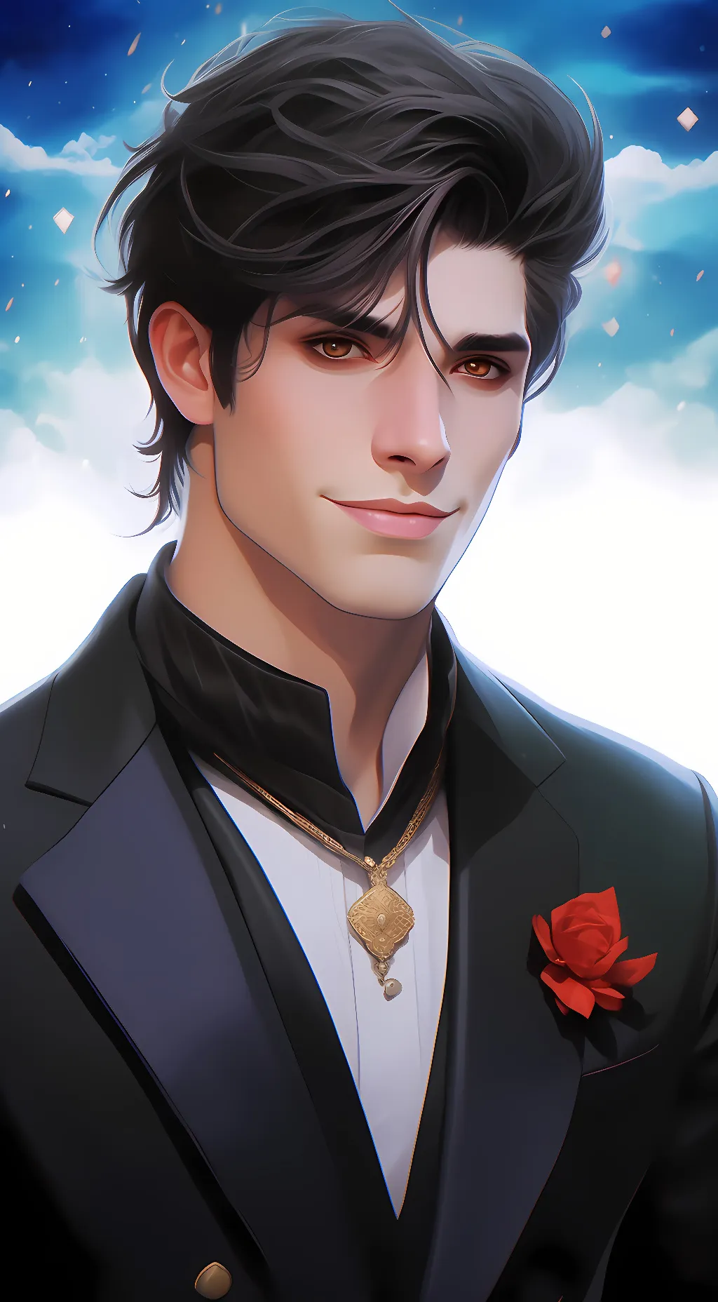 ai character: ray background