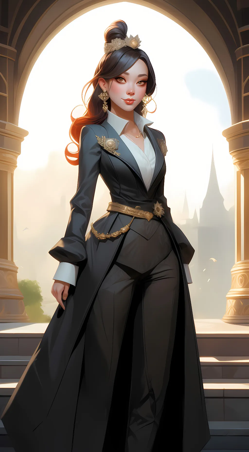 ai character: Tiana background
