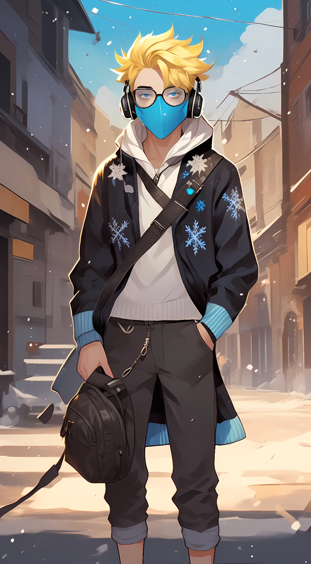 ai character: Dr.nandozecat background