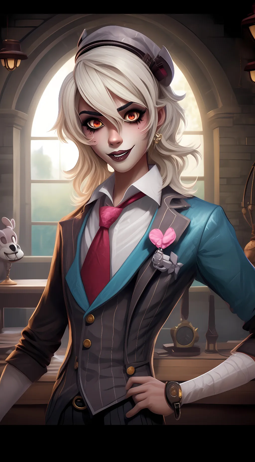 ai character: mangle  background