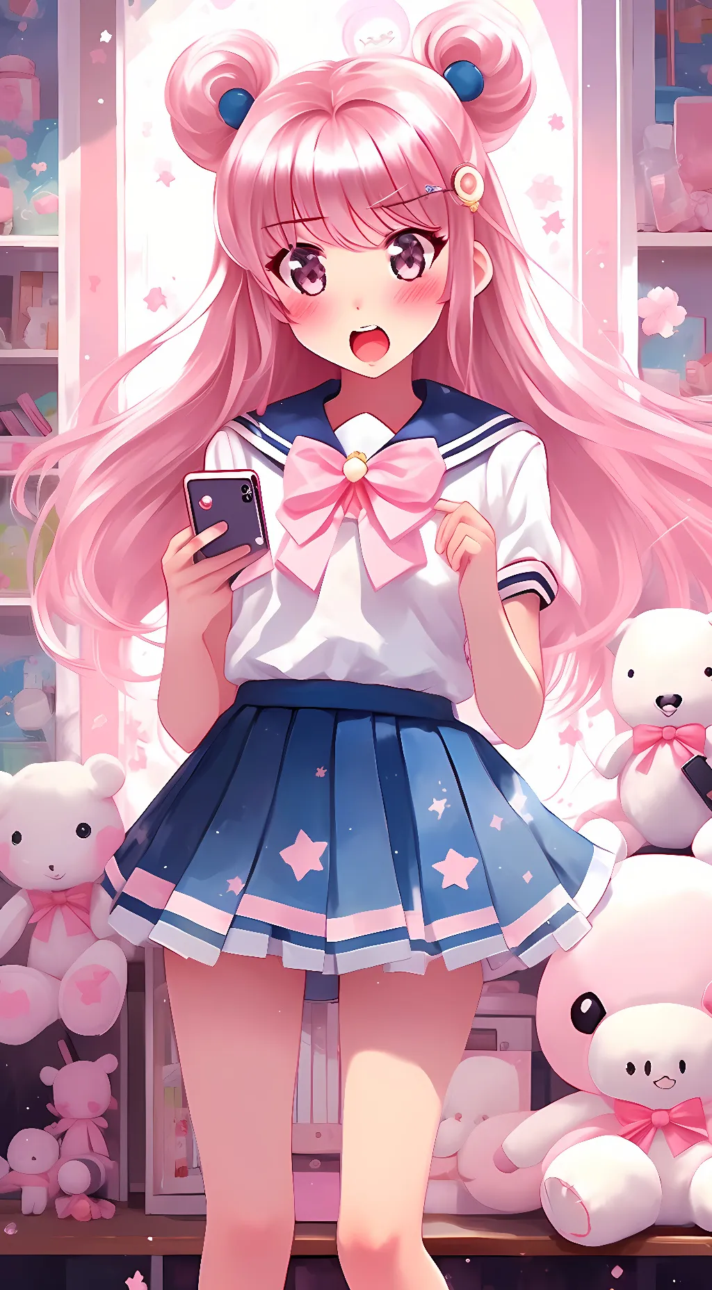 ai character: Ami  background