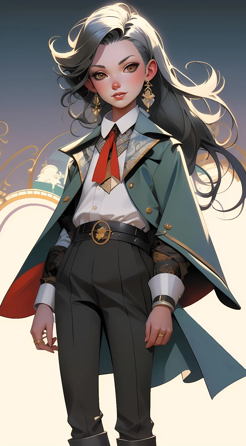ai character: Mika background