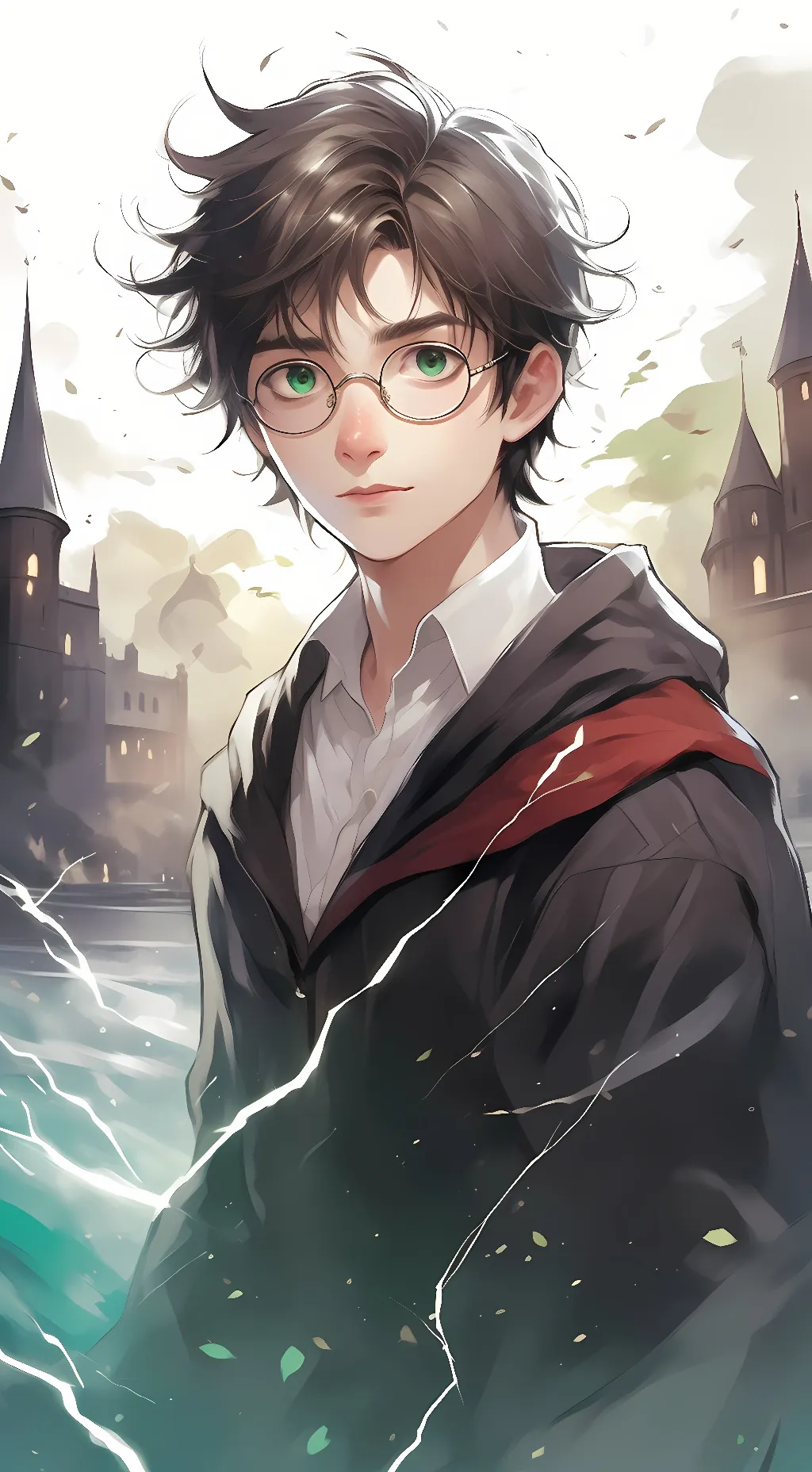 ai character: Harry Potter background