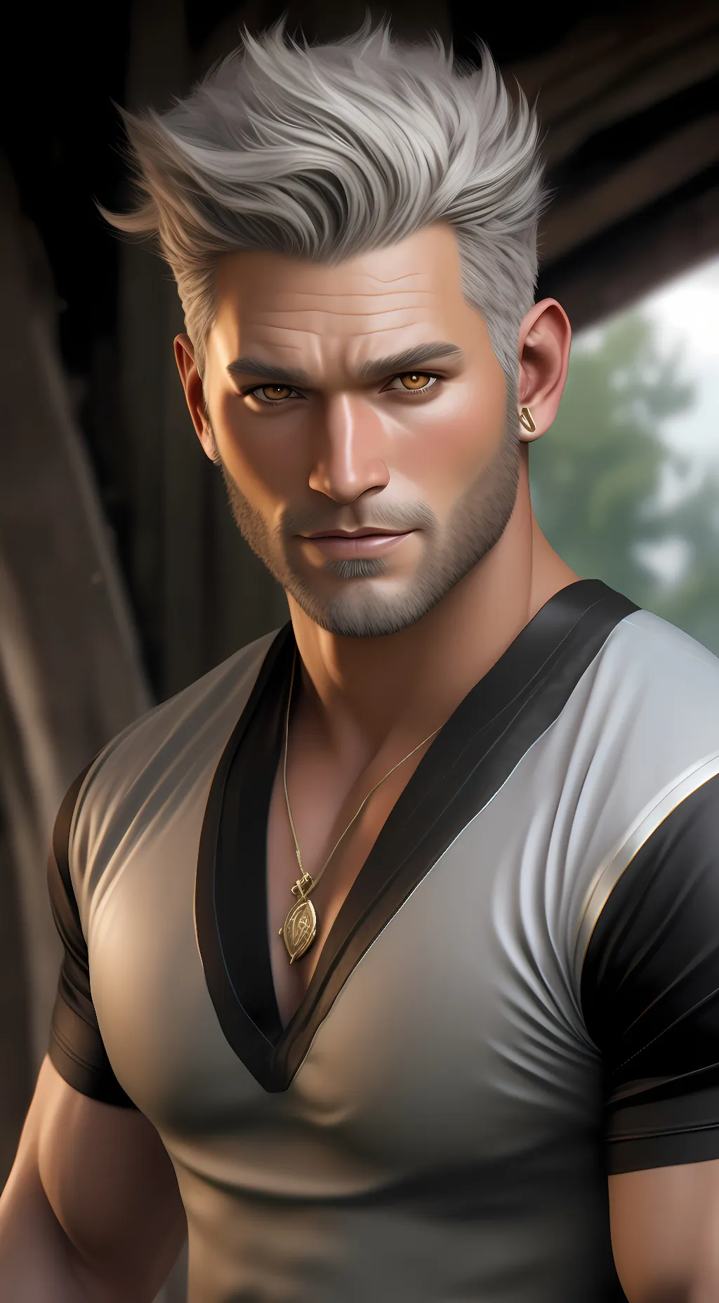 ai character: Alpha Paxton background