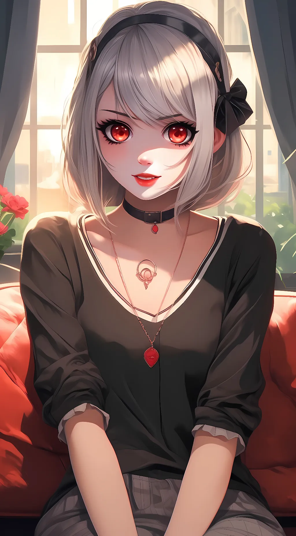 ai character: Isabelle  background