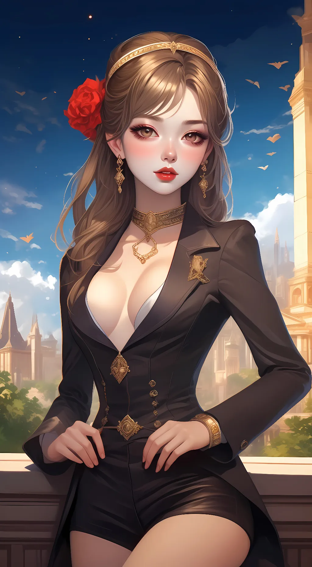 ai character: Ash background