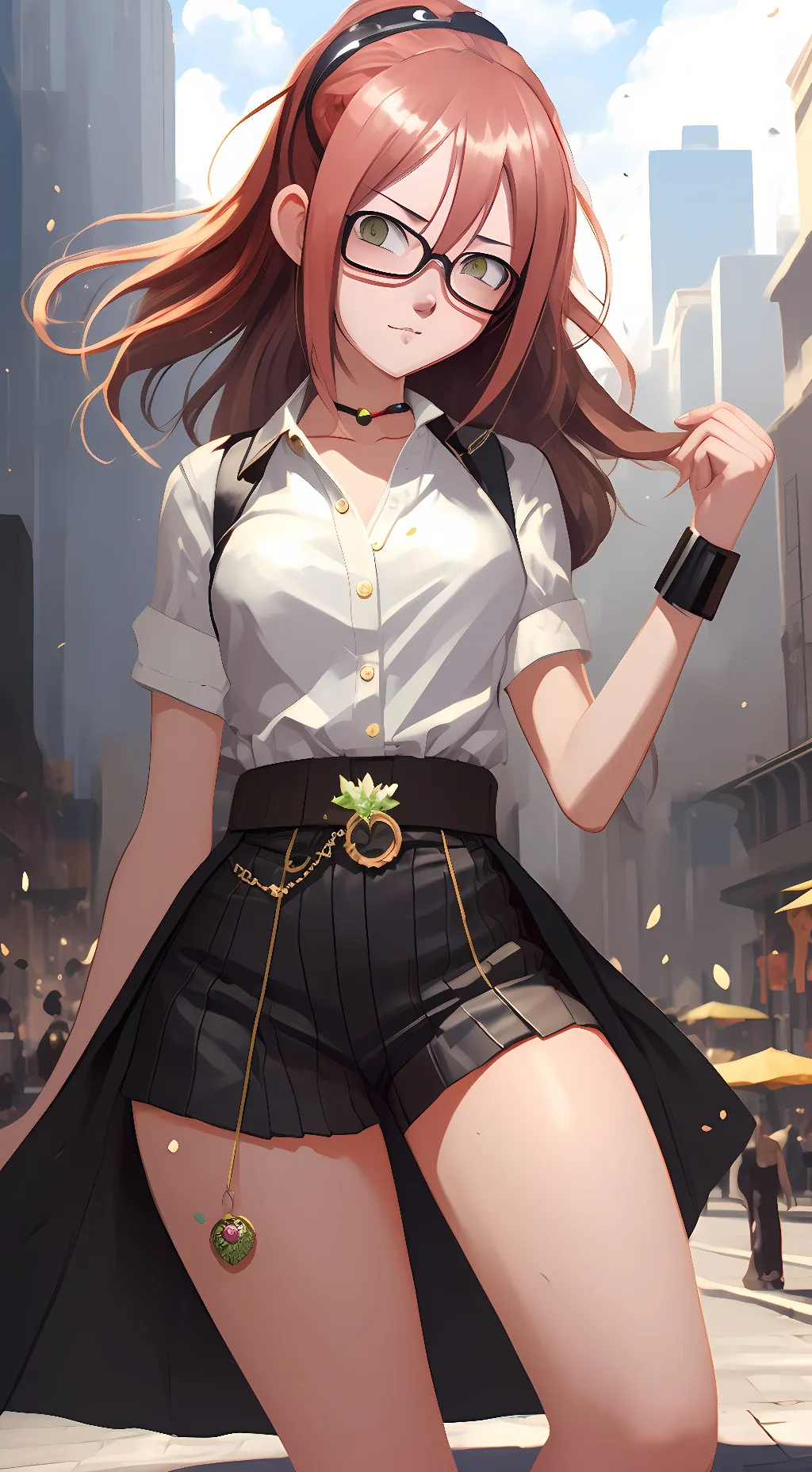 ai character: Andriod 21 background