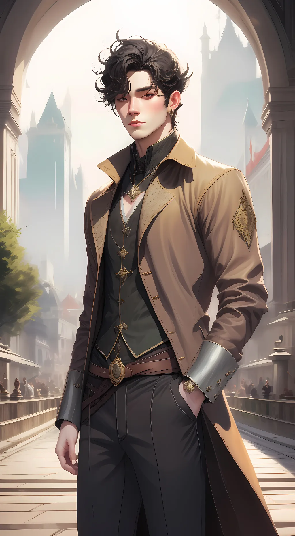 ai character: Miho background