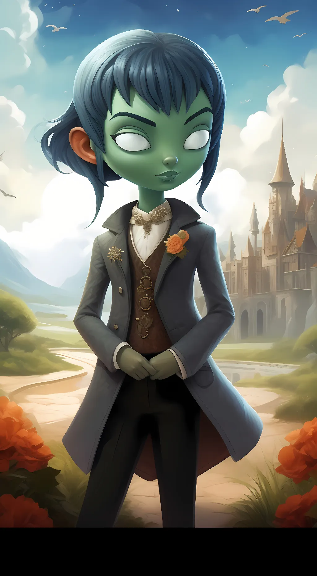 ai character: Stealth Elf background