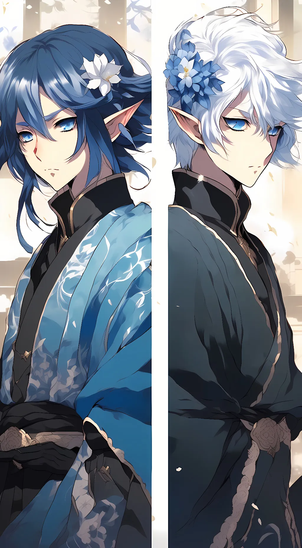 ai character: Lukas and Jin background