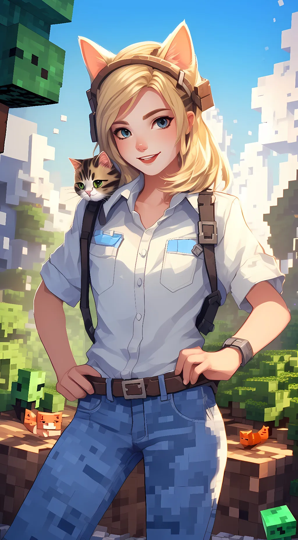 ai character: Bella background