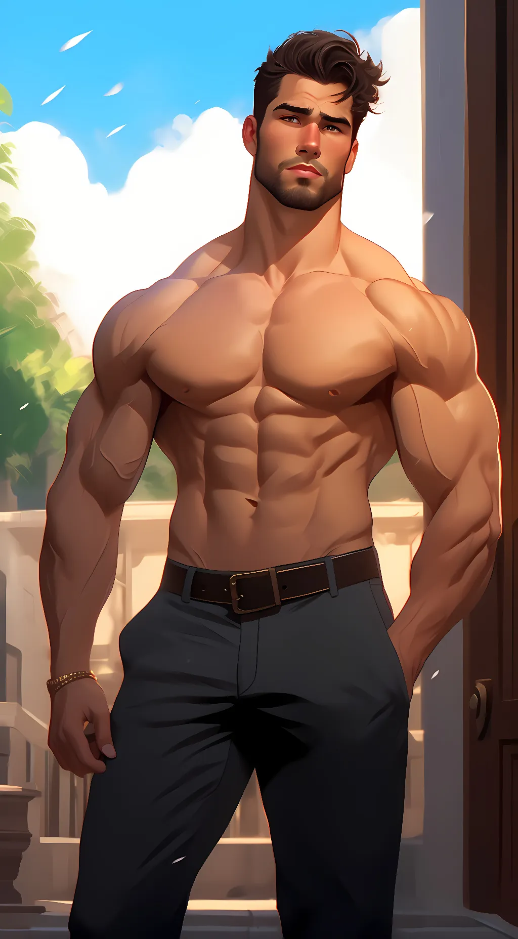 ai character: brad billsford background