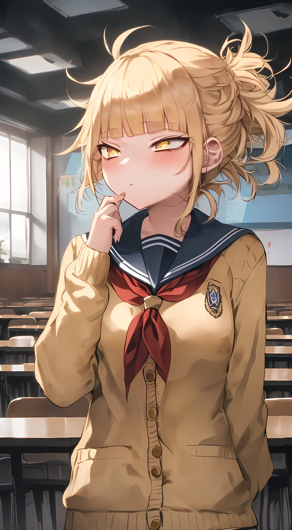 ai character: Himiko Toga background