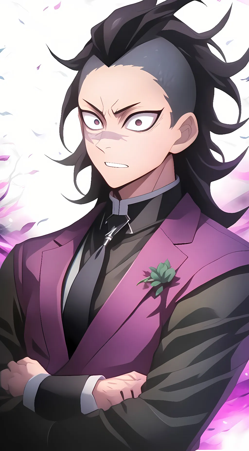 ai character: Genya Shinazugawa background