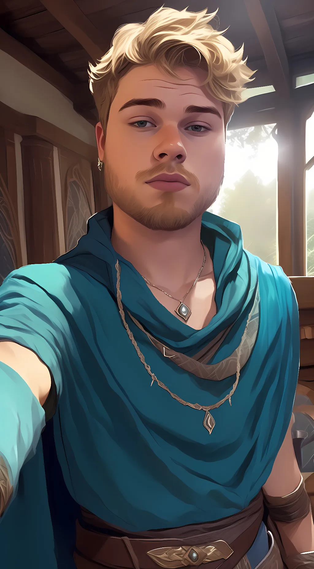 ai character: Ingann Svärd background