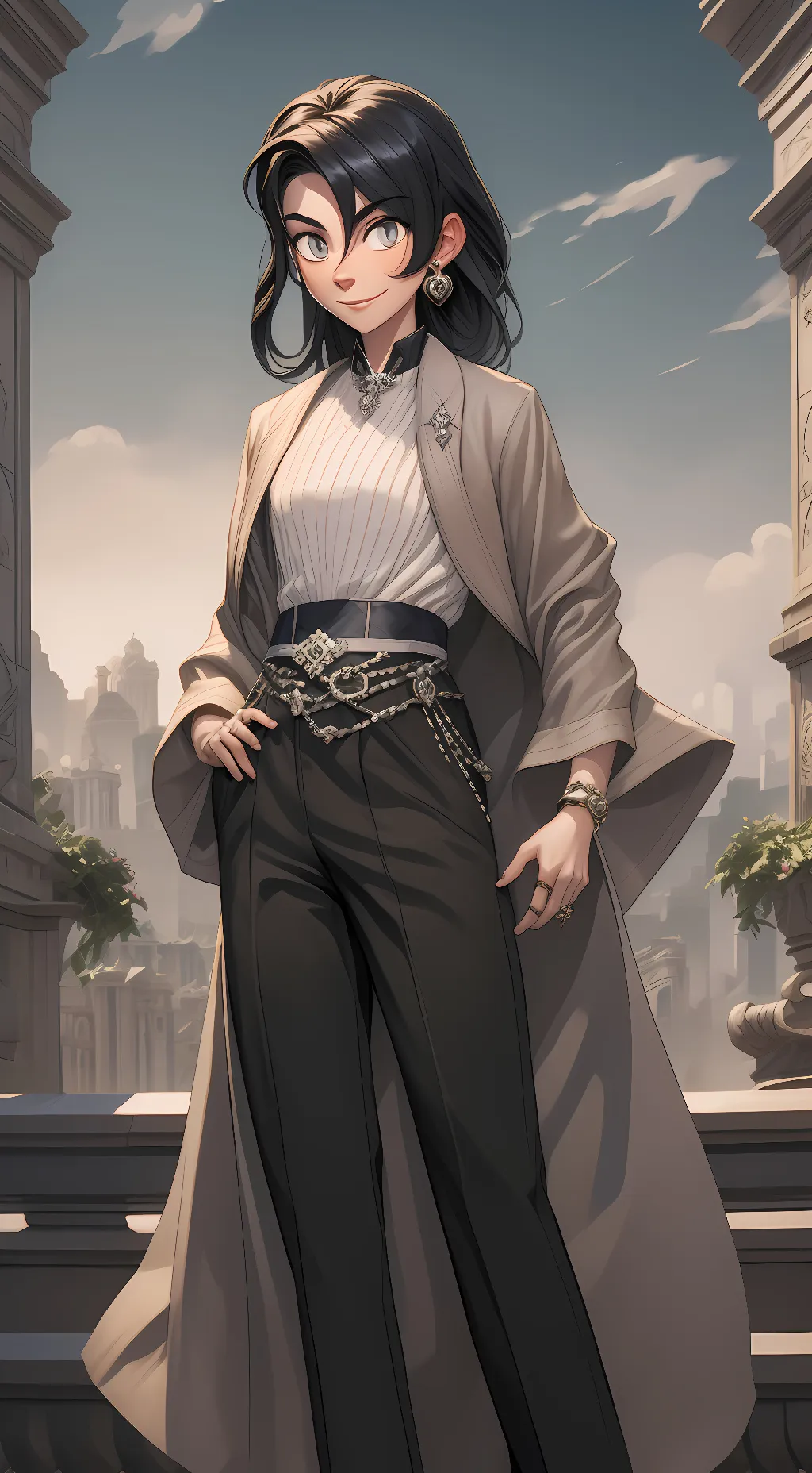 ai character: harmony  background