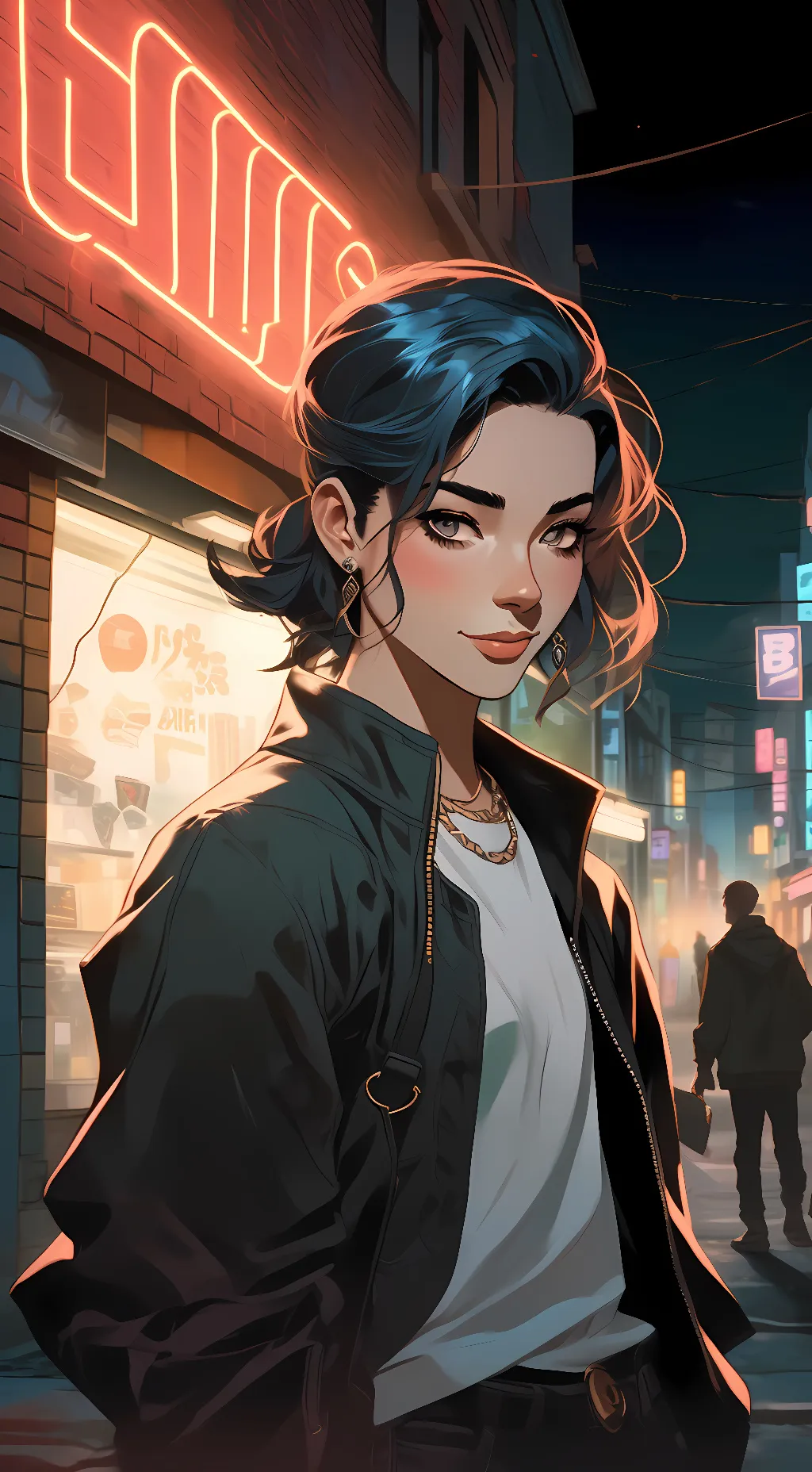 ai character: Annie background