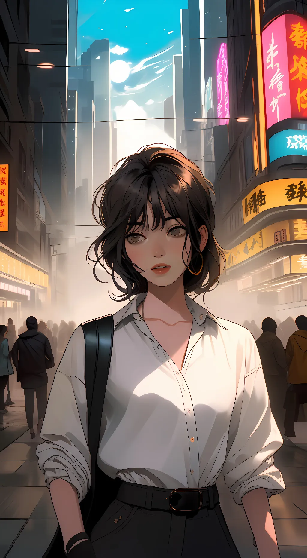 ai character: Irene background