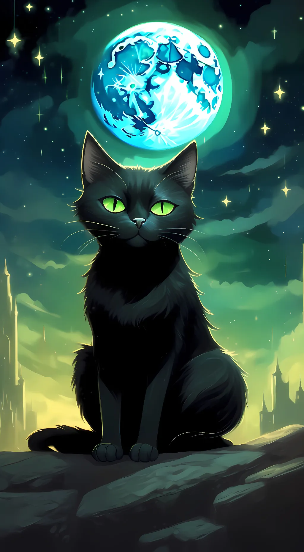 ai character: Hollyleaf  background