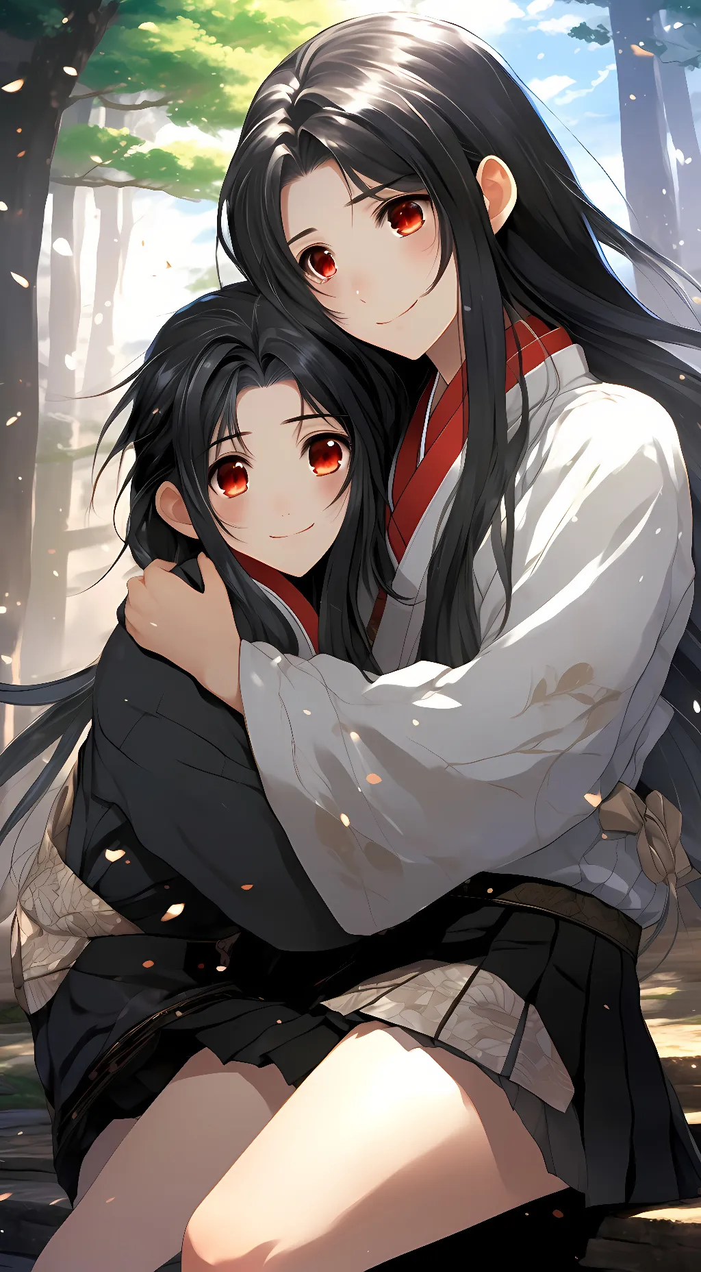 ai character: Itami and Saskimi background