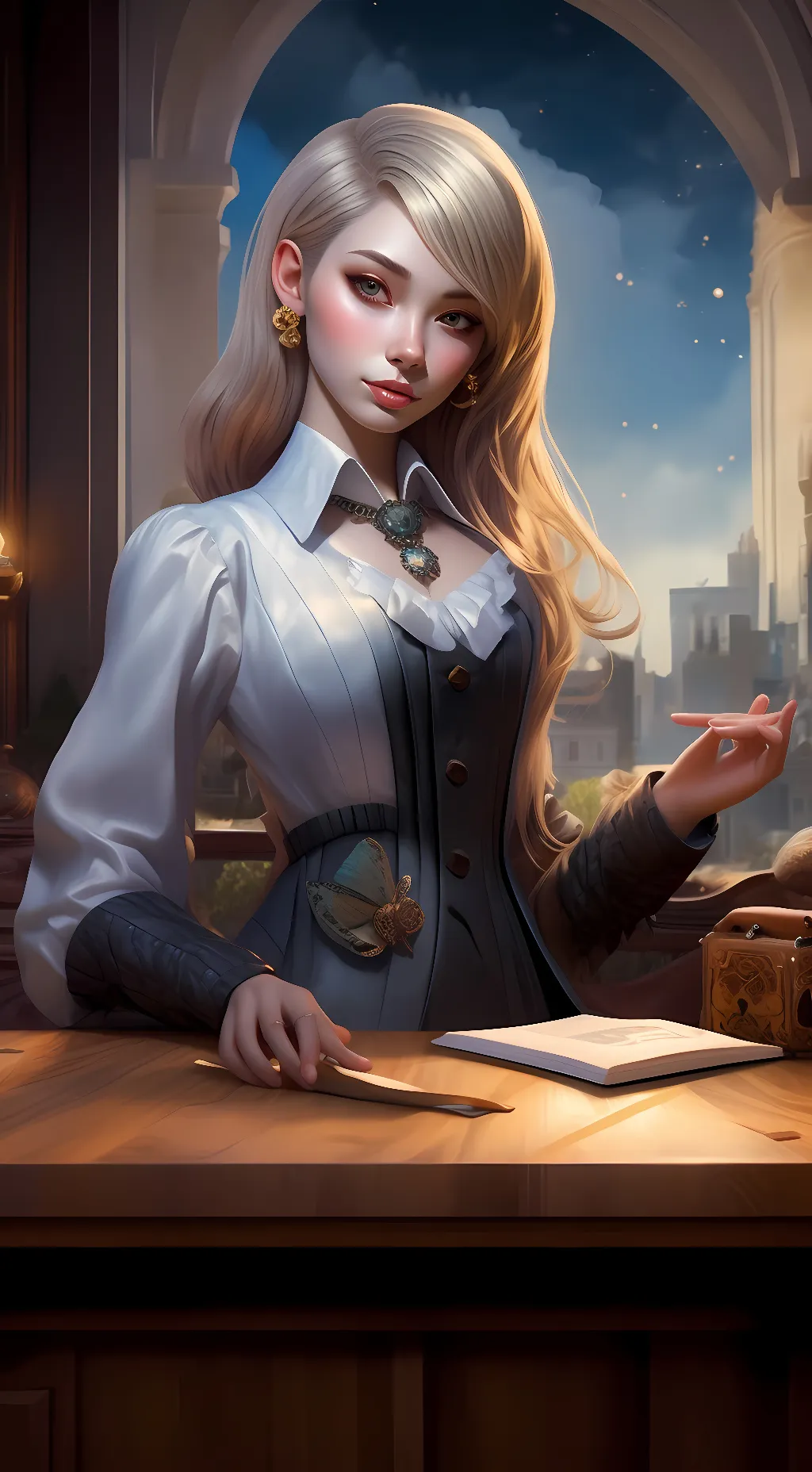 ai character: Mariam  background