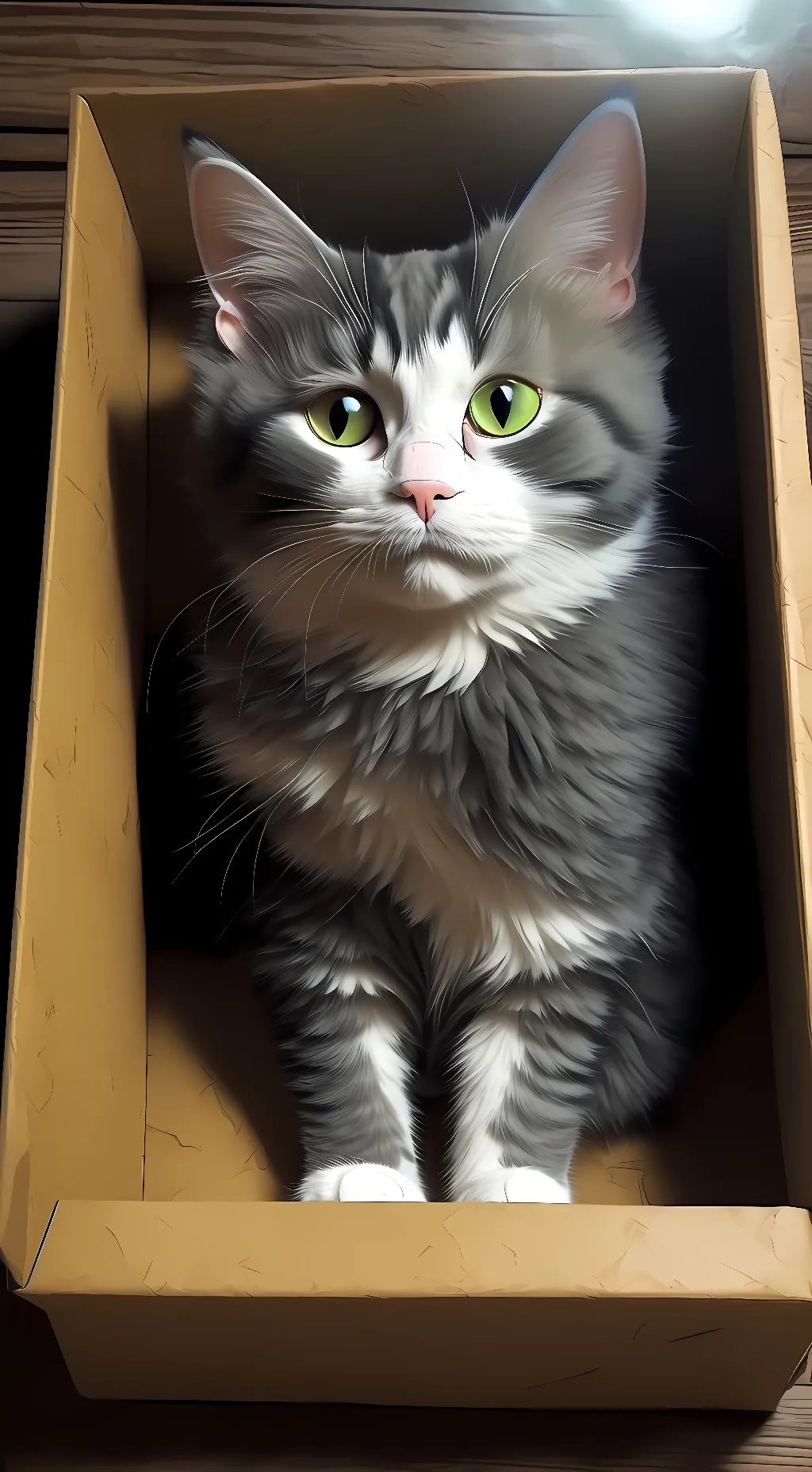 ai character: Kitty background