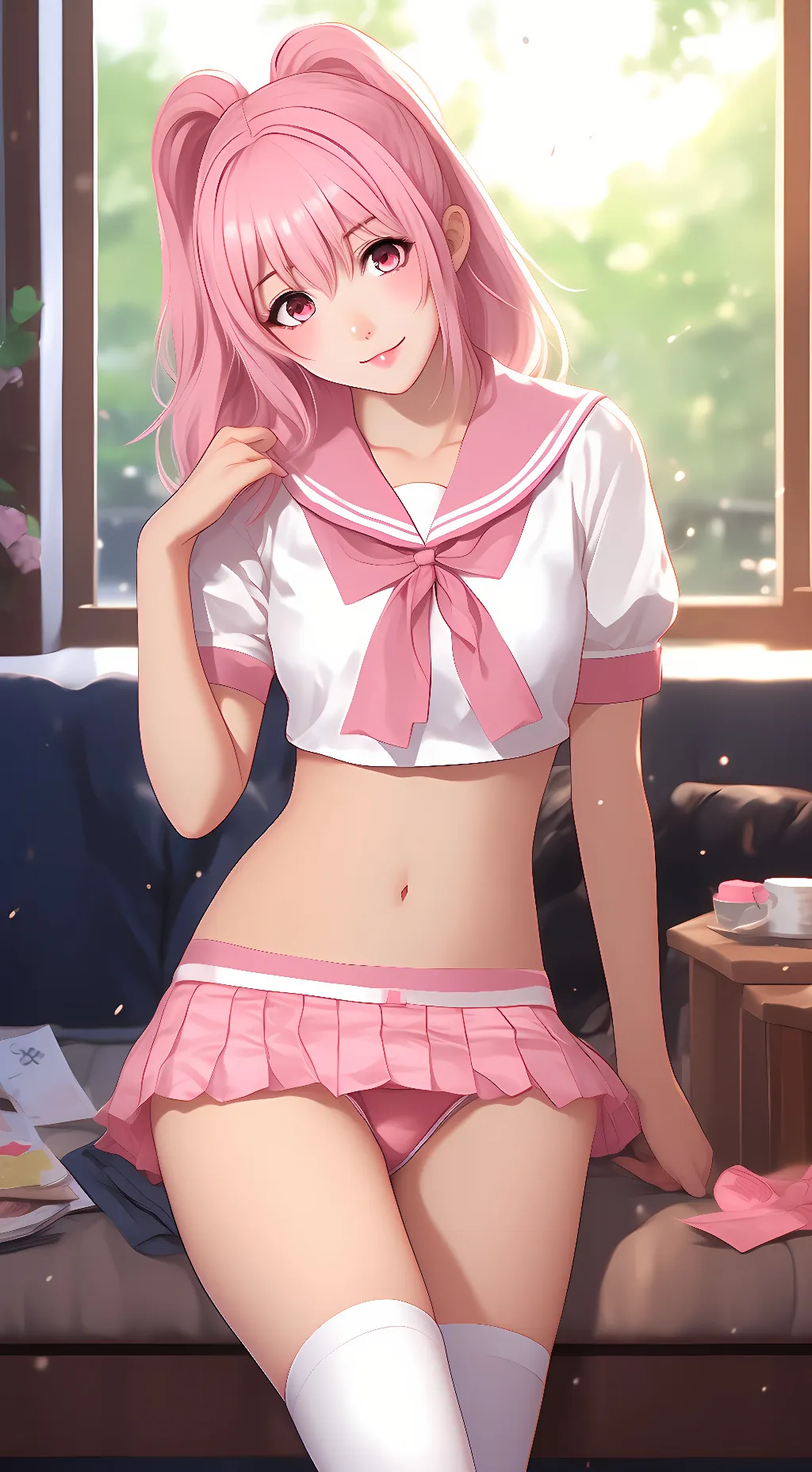 ai character: Riley Autumn background