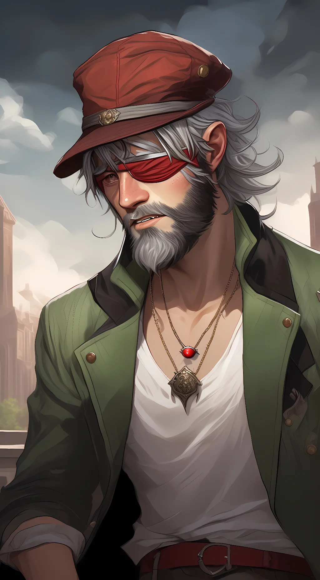 ai character: kenny background