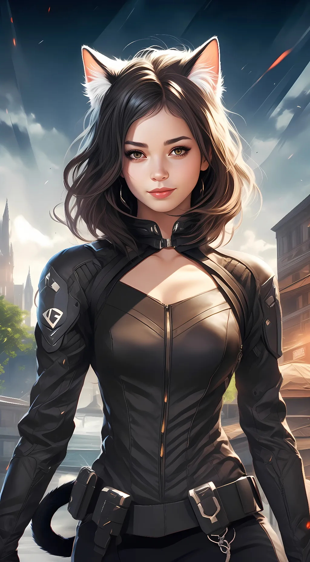 ai character: Lyra background