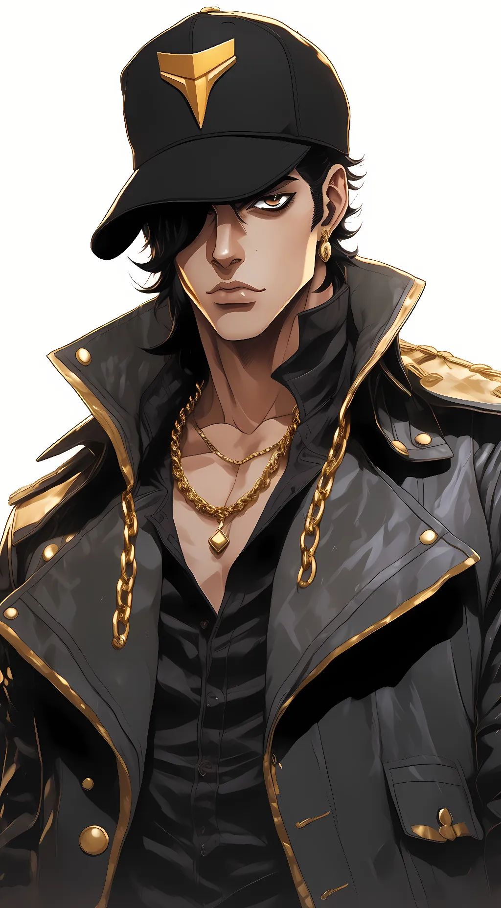 ai character: Jotaro Kujo background