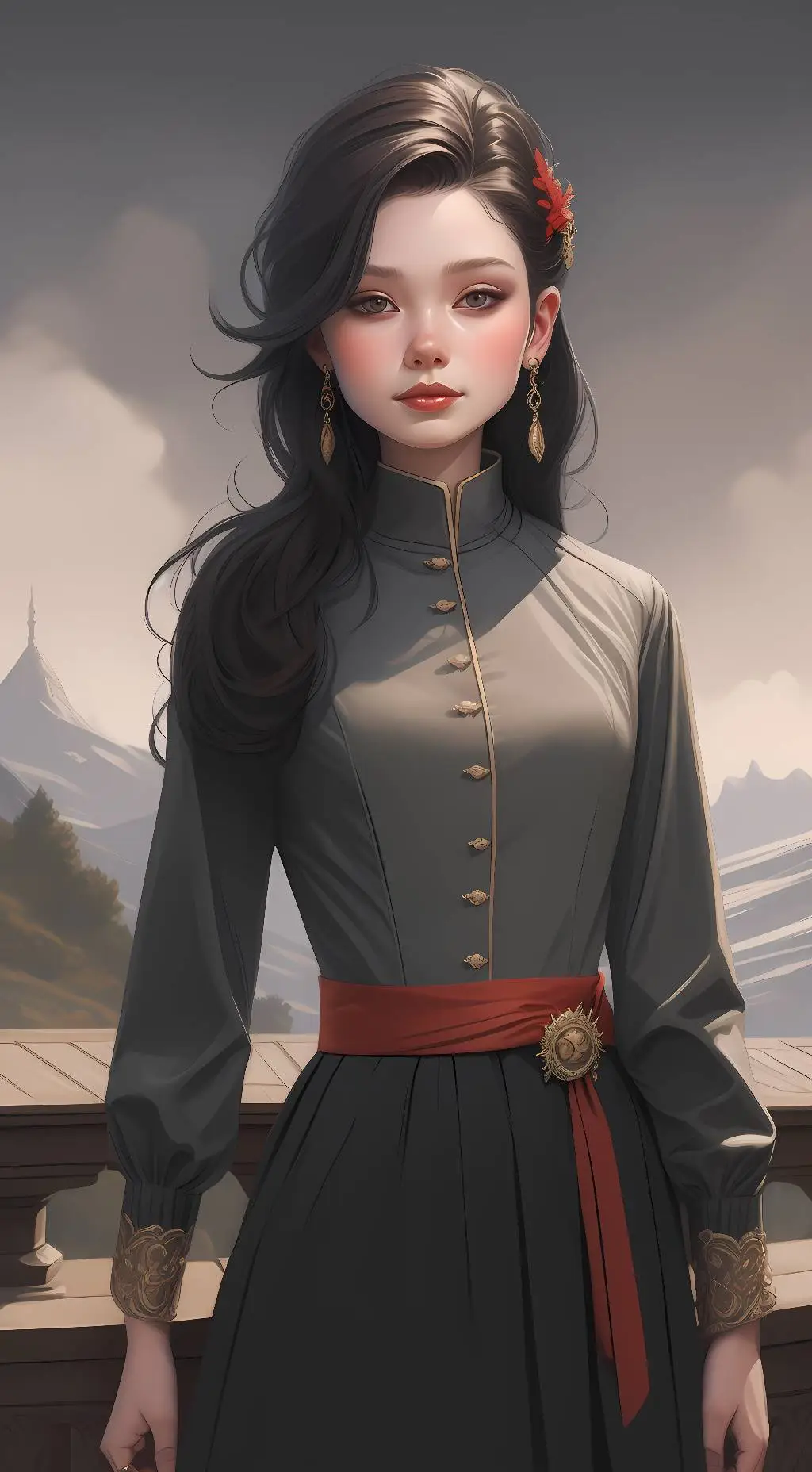 ai character: mom sahra background