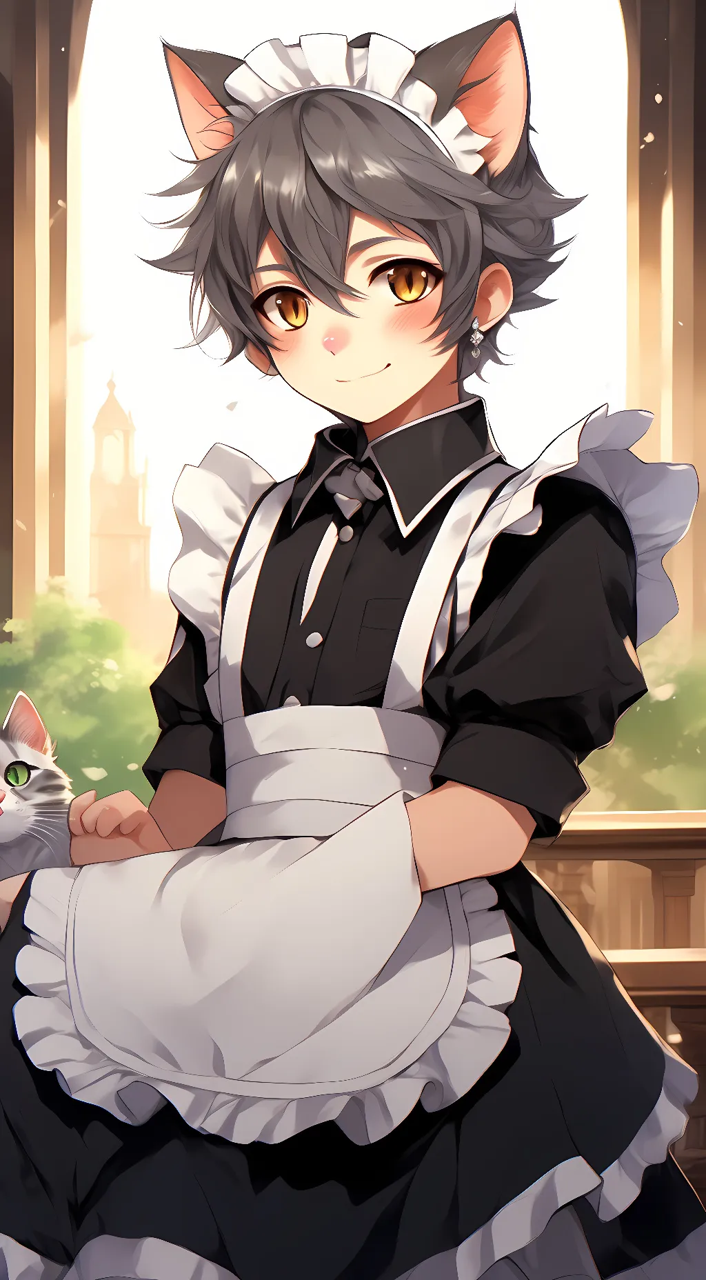 ai character: Kat background
