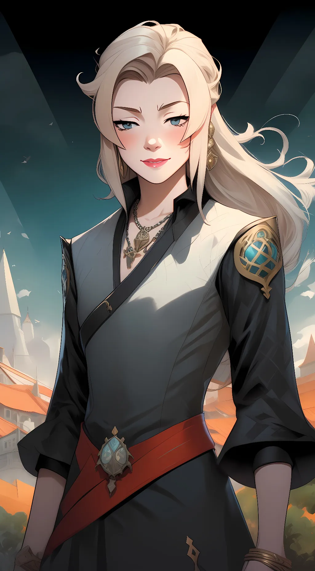 ai character: Tsunade background