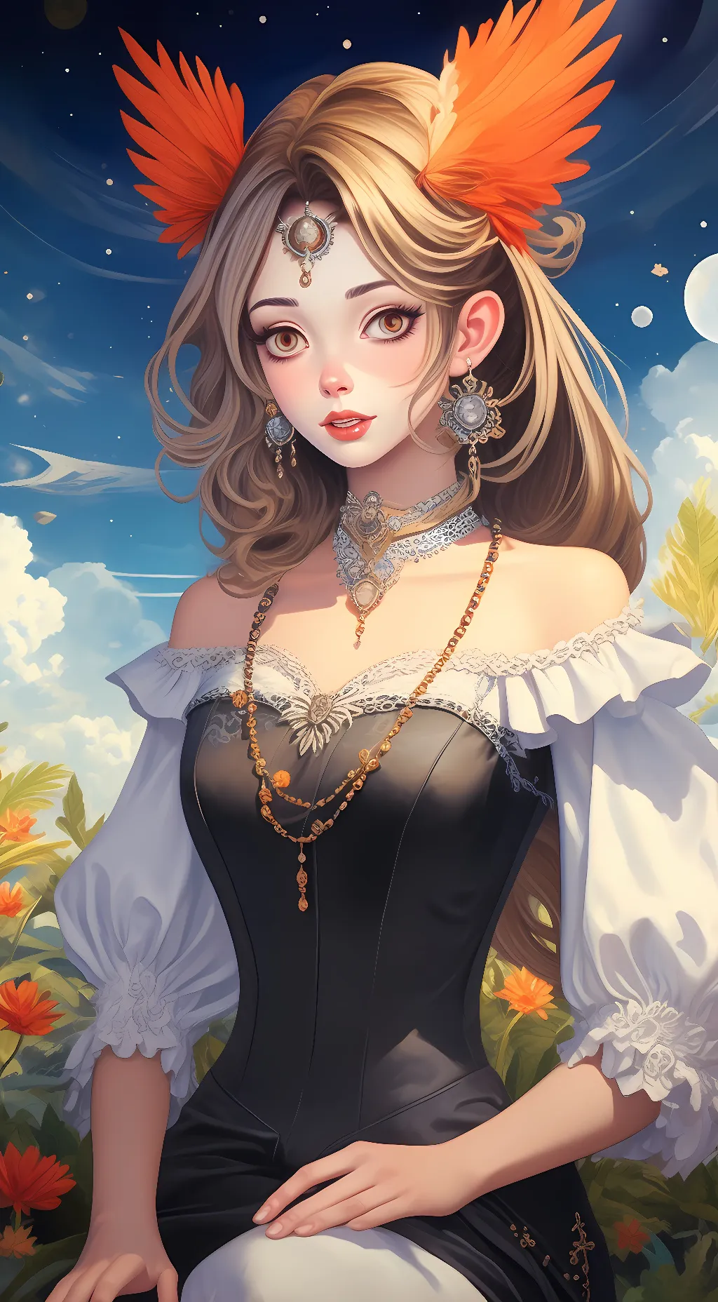 ai character: mika iguro background