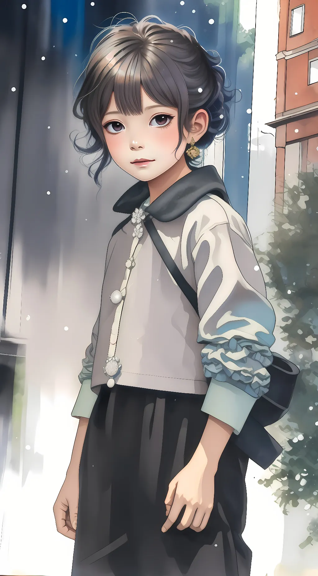 ai character: Frost background
