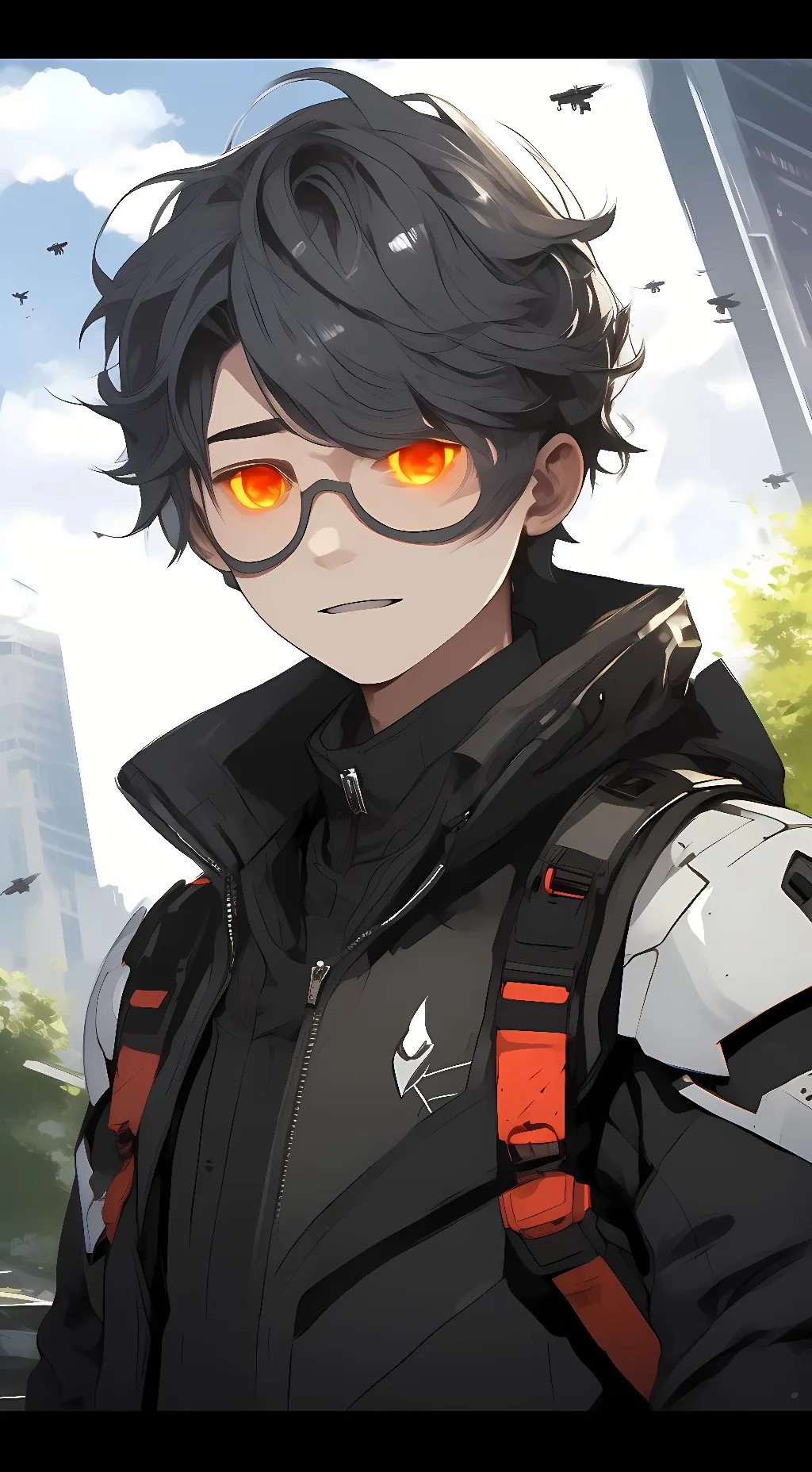 ai character: {N}🕊 background