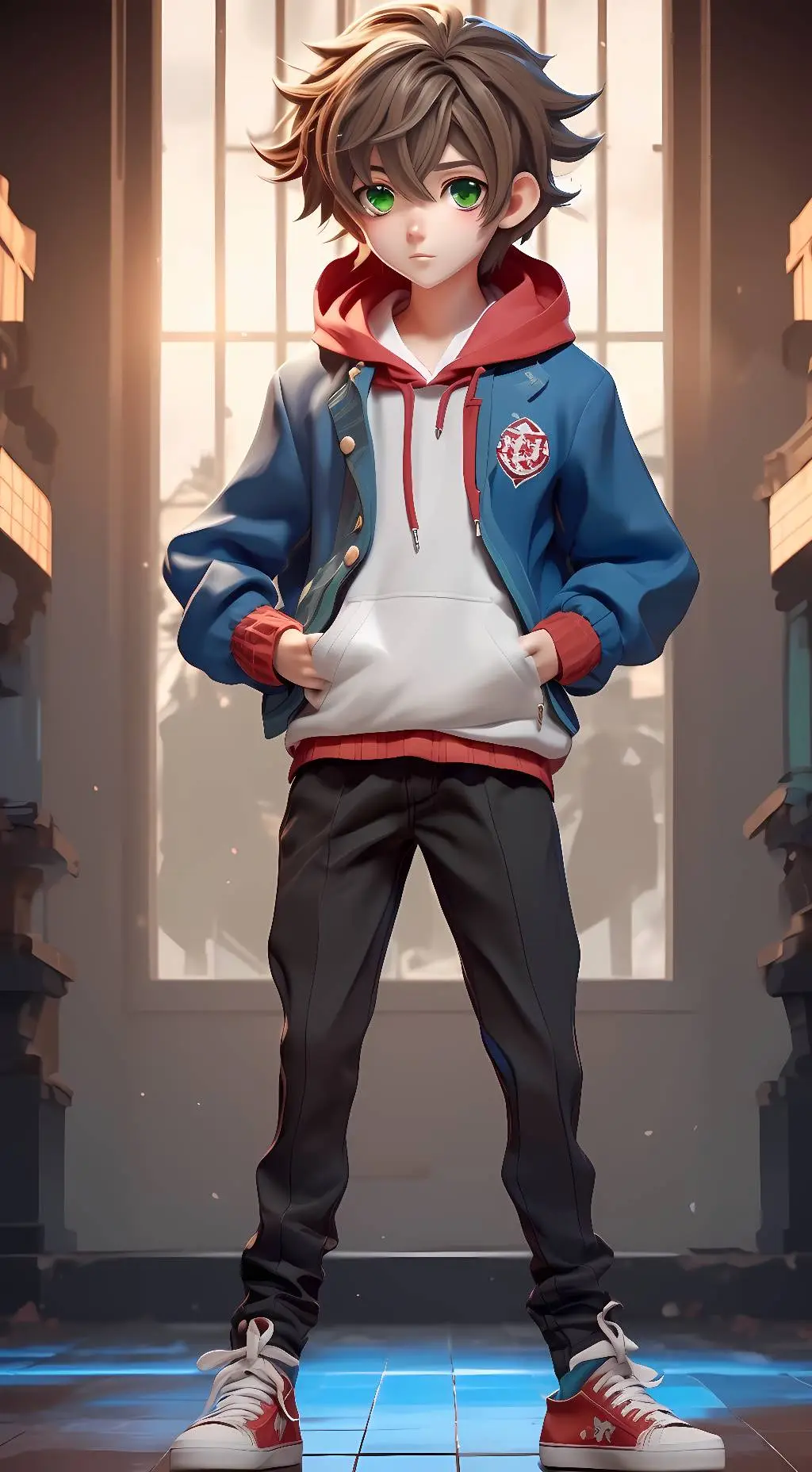 ai character: Hiro background