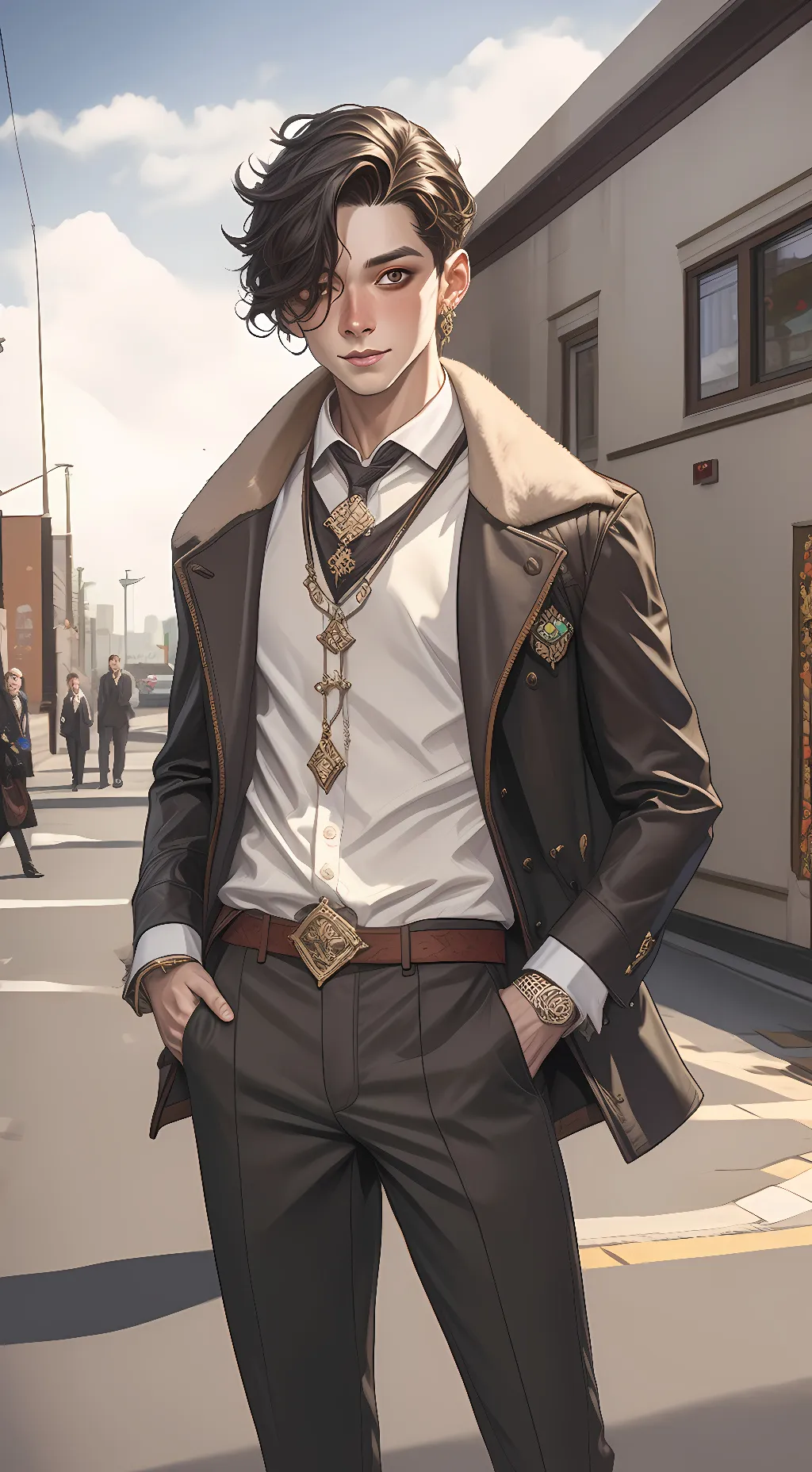 ai character: Jonas Weller background