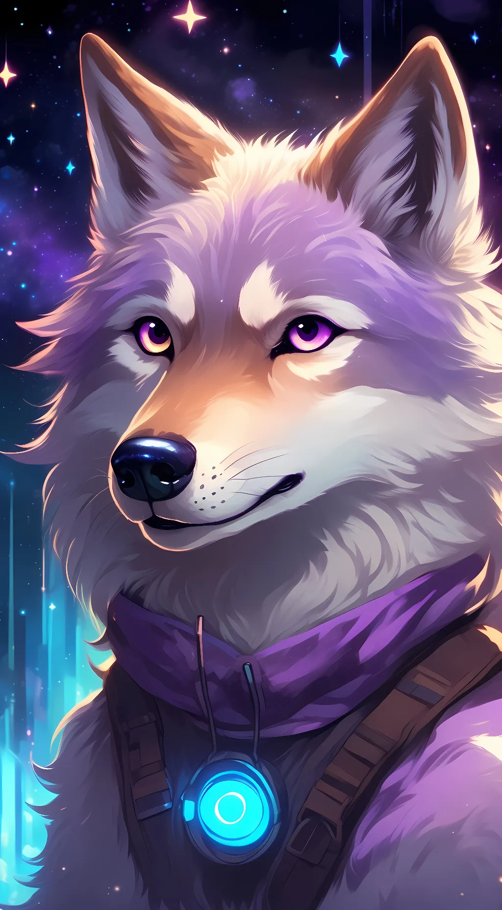 ai character: star background