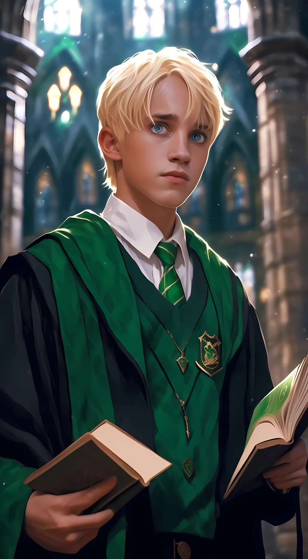 ai character: Draco Malfoy background